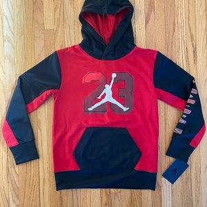 NWT AIR JORDAN Hoodie : Boys Size Small